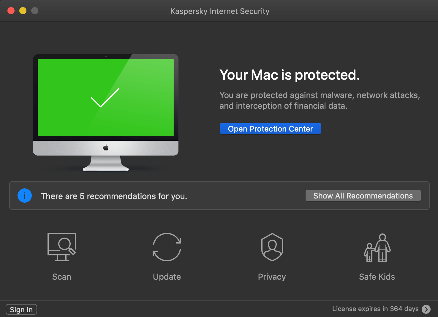 can i instal titanium internet security for mac on pc